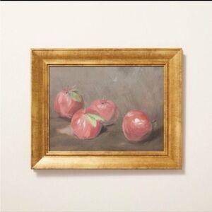 12x15 Still Life Apple Framed Art-Hearth & Hand Magnolia